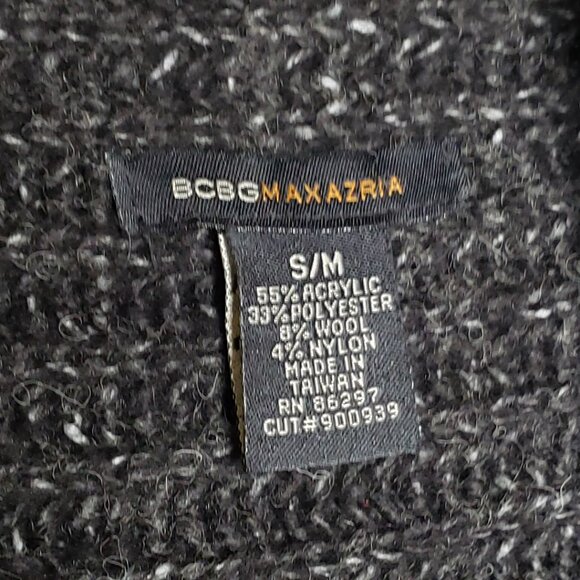 NWOT BCBG Maxazria Long Sleeveless Cardigan Sweater Vest Size S/M Vintage Unique - Picture 6 of 12